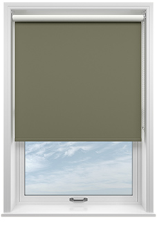 William Morris At Home Waltham (Blackout), Moss - Roller Blind